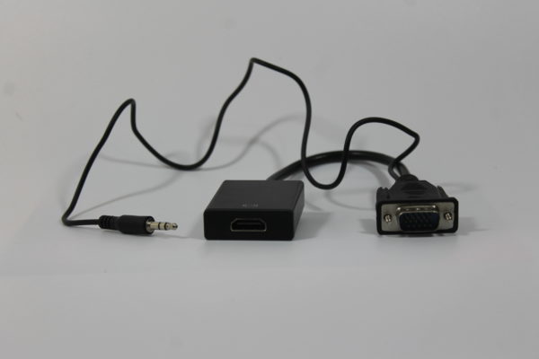 MAXAM SVGA to HDMI Converter with USB Power