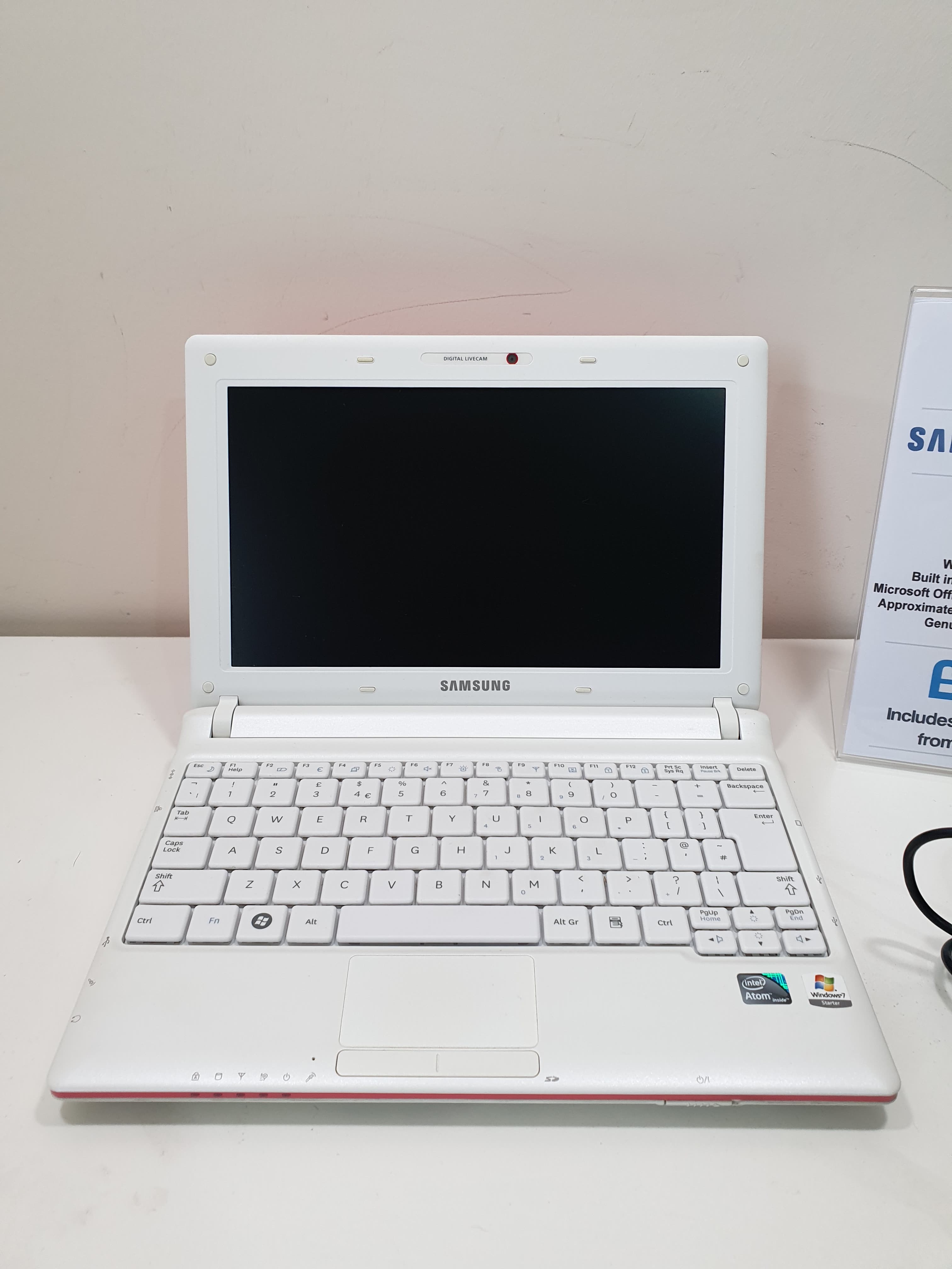 Samsung NP-N145 Plus Netbook Laptop Felixstowe Computer Repairs