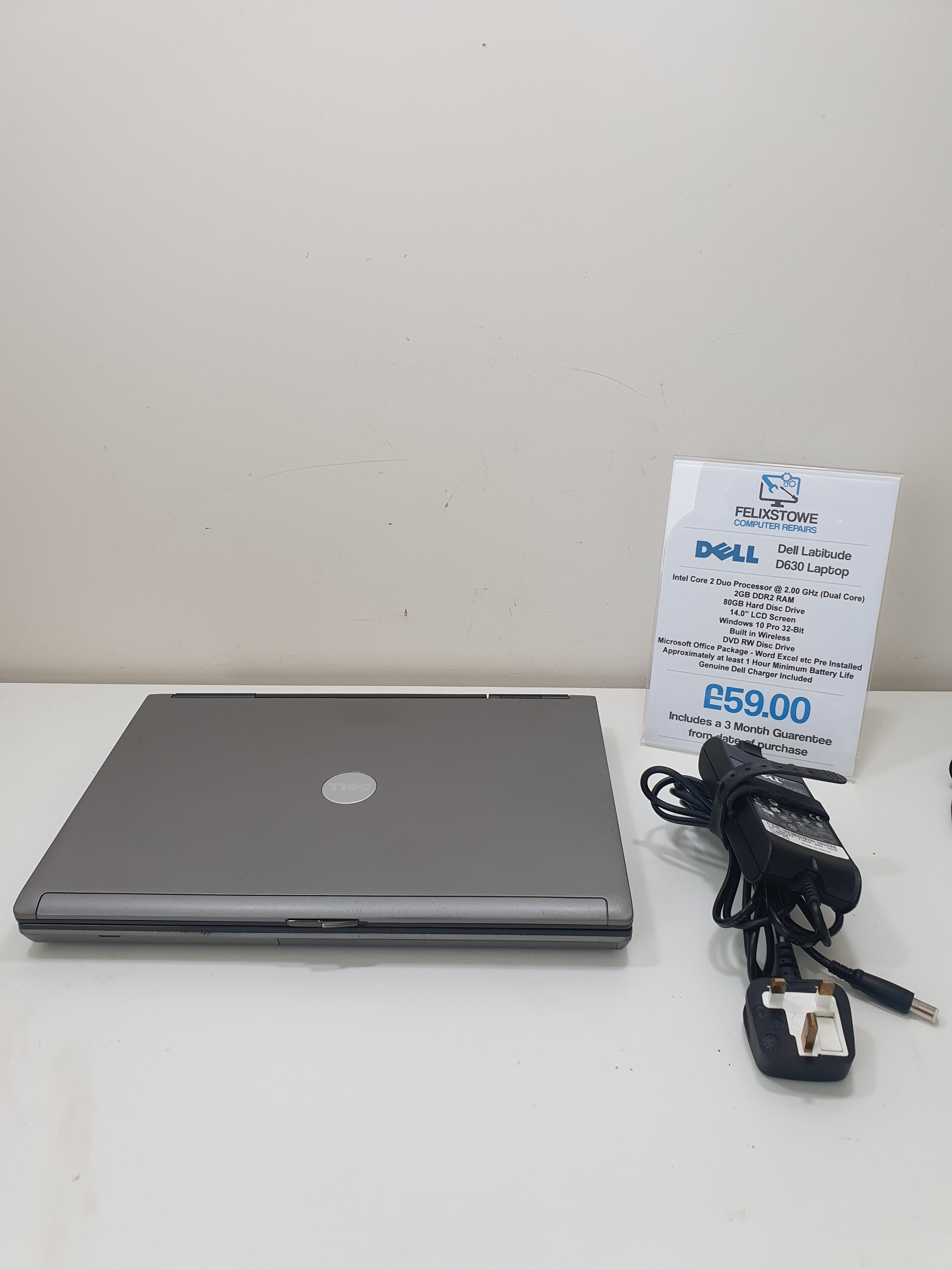 Dell Latitude E630 14.0" Refurbished Laptop Felixstowe Computer Repairs